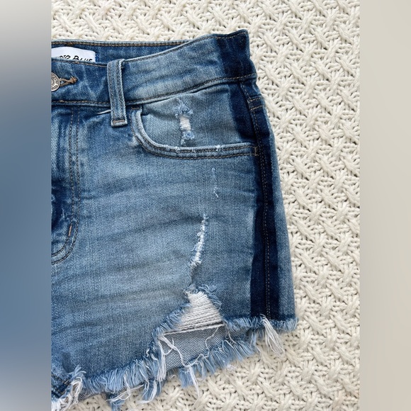 Studio Blue Denim Shorts - Picture 5 of 8